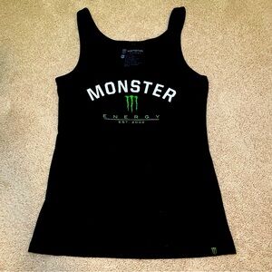 Monster Energy Drink Tank Top Women’s XL Black